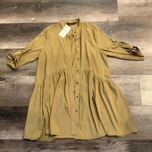 Womens Button Down Dress